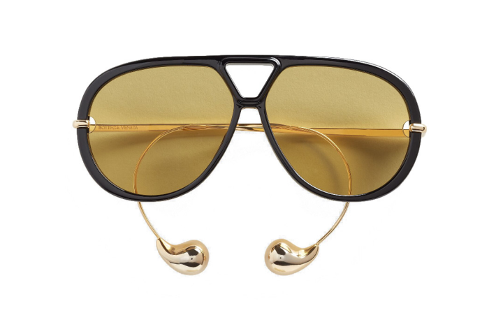 Bottega Veneta Bottega Veneta Eyewear Aviator Frame Sunglasses