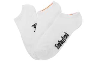 Timberland Ankle Socks Unisex 3 Pack White