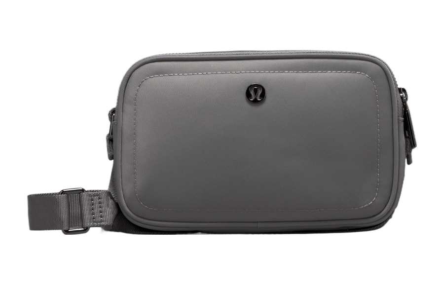 Lululemon Recycled Nylon Camera Bag, Shoulder Bag, Crossbody Bag Women's Asphalt Gray