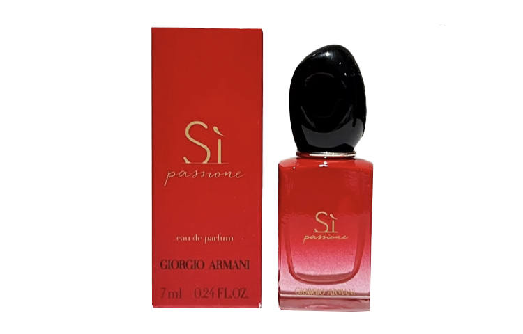GIORGIO ARMANI ARMANI Beloved Perfume Sample Set Red Enchanting Si Women's Eau De Parfum EDP Rose Cedar Pineapple 7ml
