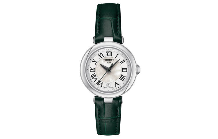 TISSOT Little Beauty Collection Quartz Movement 50m Waterproof Women's Watch 26mm White Dial