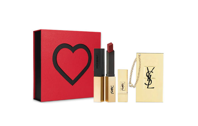 SAINT LAURENT Makeup Mirror Heart To Heart Red Box Makeup Sets
