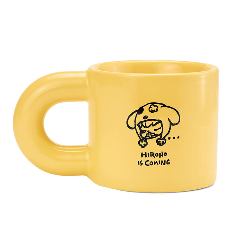POP MART POP MART Trend Based Products Mug Ceramic Yellow/Black/White 330mL