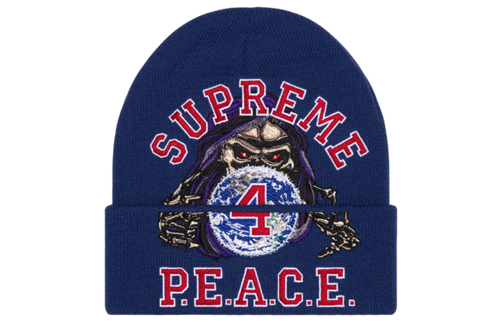 Supreme Supreme Peace Embroidered Beanie