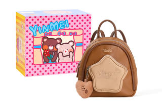 Sound For Life Synthetic Leather Backpack Small Women's White/Pink