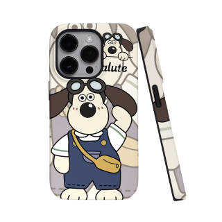 VICY PC Material Impact Resistant Model Backpack For Dogs Phone Cases