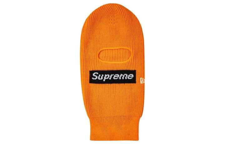 Supreme Supreme x New Era Acrylic Hats & Caps Unisex Orange