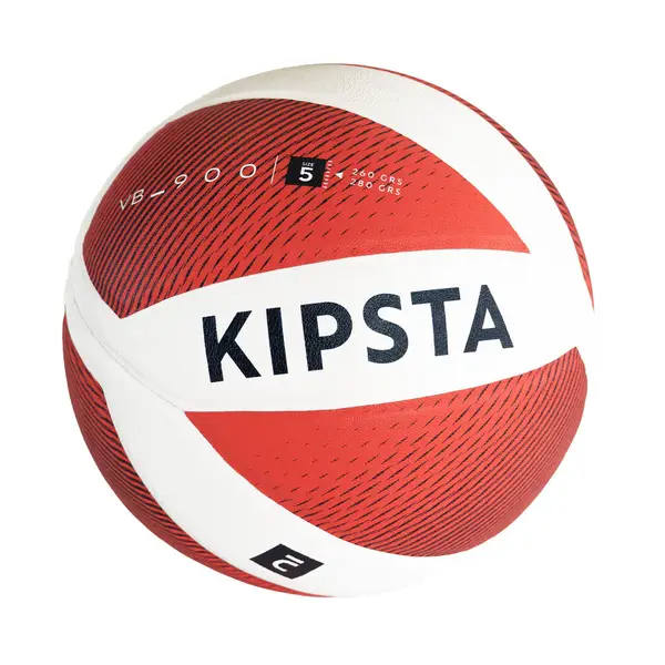 DECATHLON DECATHLON Size 5 Ball Volleyball Unisex Red White