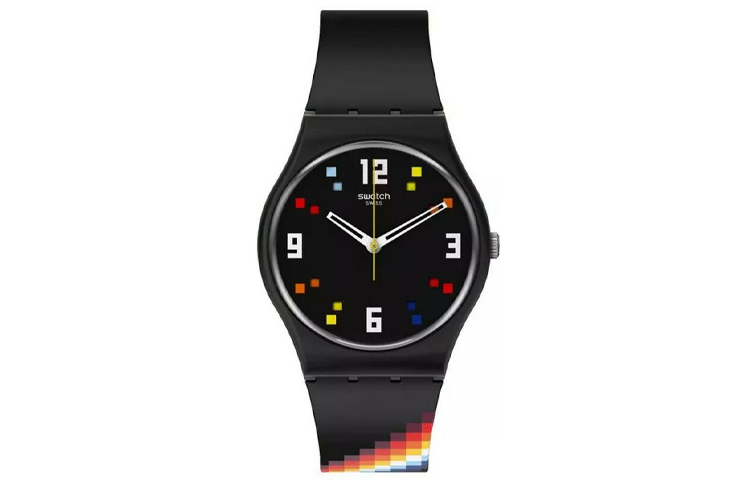 SWATCH SWATCH Unisex Black Watch SO28B705
