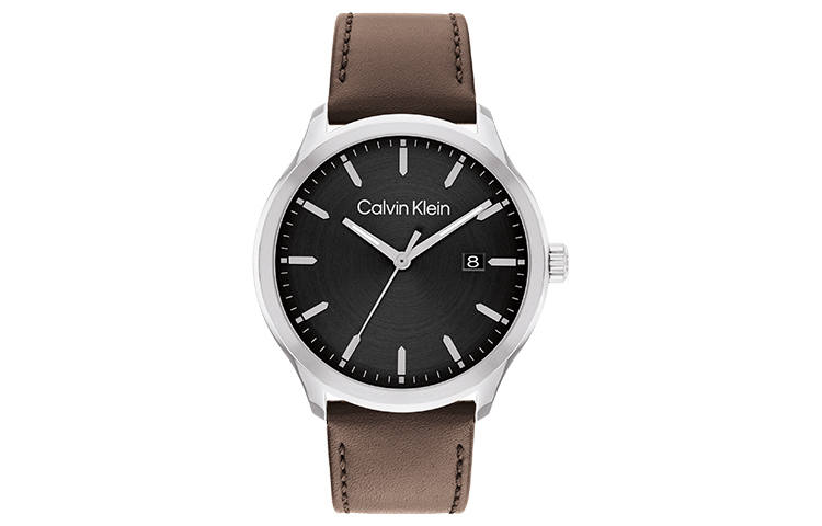 CALVIN KLEIN Quartz Movement Tan Watch Dial Men's Watches