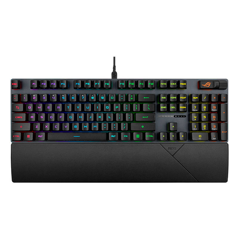 ROG ROG Ranger 2 Red Switch 104 Keys RGB Backlight, Keyswitch Cable Separation, Waterproof Dust Resistant 104 Keys