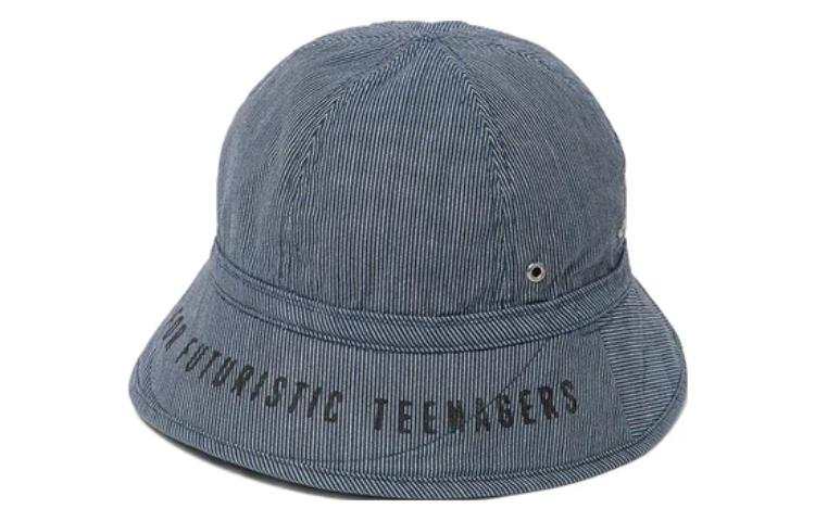 HUMAN MADE HUMAN MADE Round Striped Denim Bucket Hat