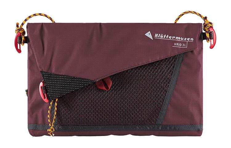 Klattermusen 3L Outdoor Bags Recycled Nylon Amaranth Red Unisex