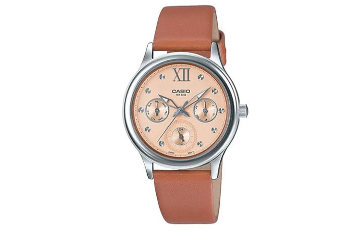CASIO CASIO Women's Standard Series Orange Watch LTP-E306L-5A