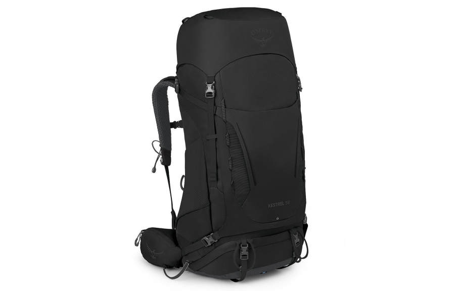OSPREY Backpack Outdoor Bag Recycled Nylon Black Men's