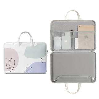 TAIKESEN Faux Leather Laptop Bags Compatibility Lenovo Yoga 13, Huawei MateBook 14, Apple MacBook