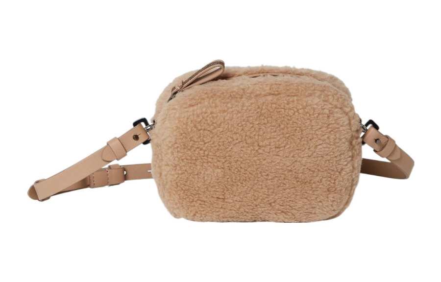 Brunello Cucinelli Initial Wool With Polyamide Crossbody Bag, Shoulder Bag Kids' Light Brown