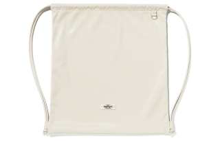 CARLYN Artificial Leather Backpack Regular Women's Shiny Ivory