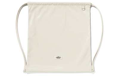 CARLYN Artificial Leather Backpack Regular Women's Shiny Ivory