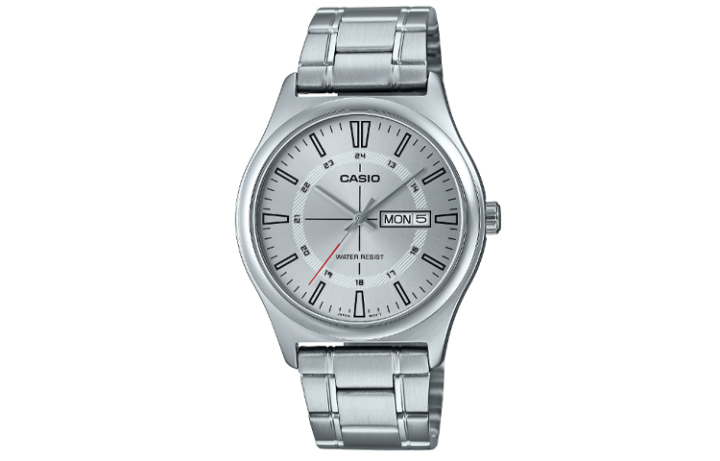 CASIO CASIO Men Standard Series Silver Watch MTP-V006D-7C