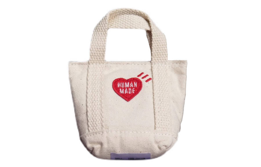 HUMAN MADE HUMAN MADE Cotton Fabric Charms Unisex White