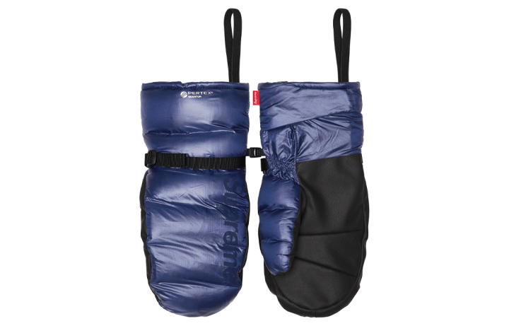 Supreme Supreme Pertex® Nylon Fabric Gloves Unisex Blue