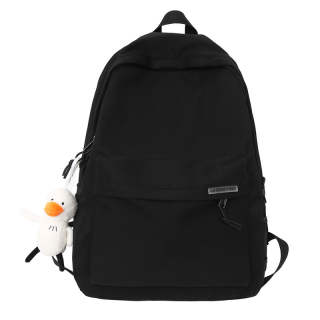 BALANG Nylon Laptop Bag Backpack Regular Unisex Black/White