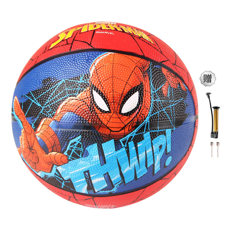 MESUCA x MARVEL Rubber Basketball Red Size 5 Training Kids'
