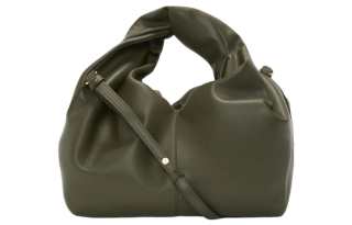 JW Anderson Full grain Calf Leather Handbag, Shoulder Bag, Crossbody Bag Mini Women's Khaki