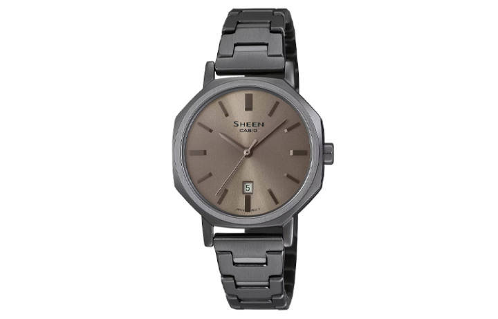 CASIO CASIO Women's SHEEN Gray Watch SHE-4554GY-5A