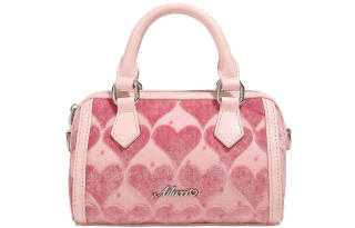 AILUXI Heart Fabric Velvet One Shoulder Handbag Regular Women's