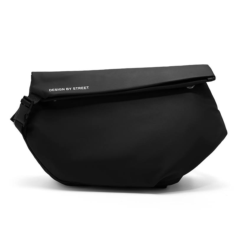 RIOREX Polyamide Messenger Bag, Shoulder Bag, Crossbody Bag Regular Unisex Black/Custard/Gray Black/Matte Black