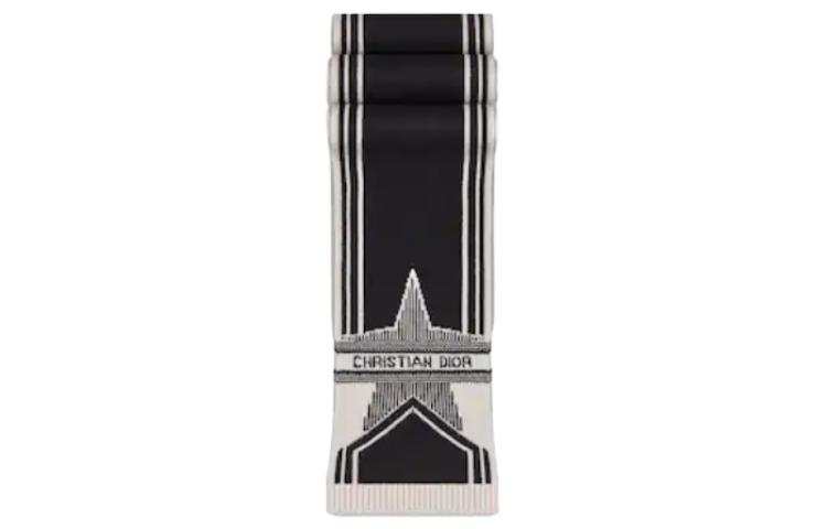 DIOR DIOR Knit Scarves Women's Black