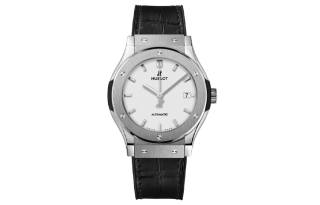 HUBLOT CLASSIC FUSION Automatic Mechanical Movement Men's Watches Watch 42mm Black Dial Titanium Watch Case