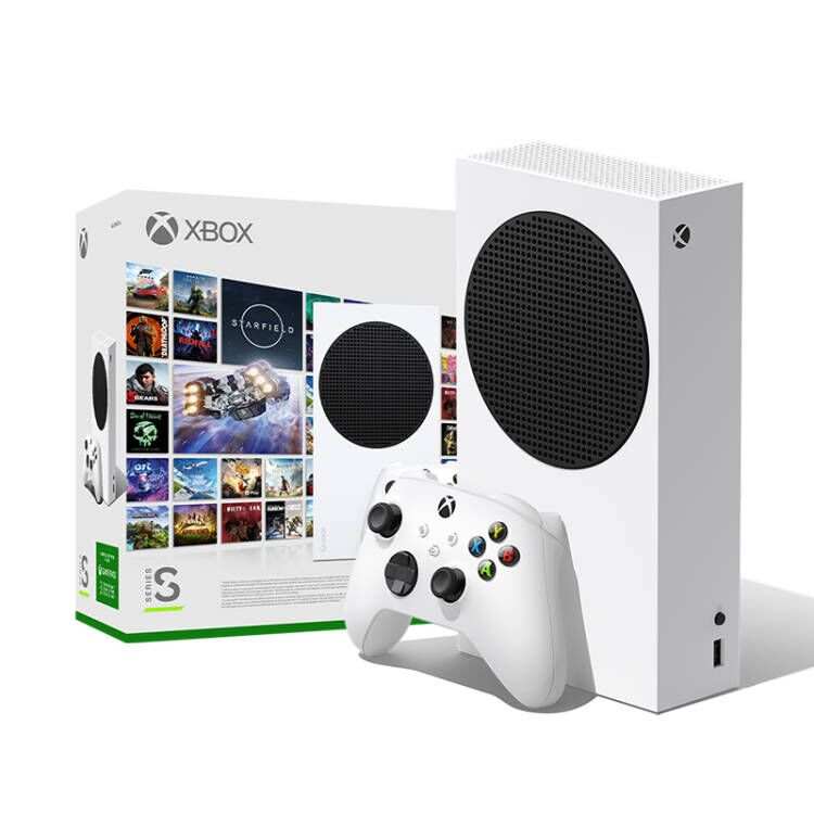Microsoft 512G White, US Version Game Console Series S–Starter Bundle