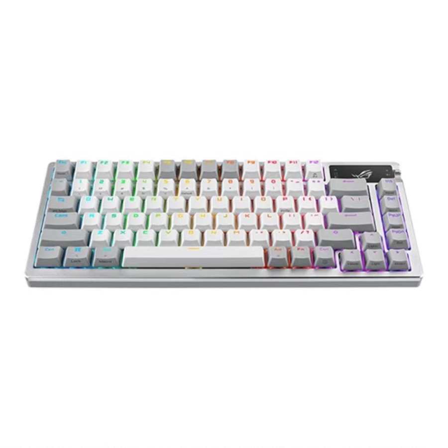 ROG Night Demon 87 Keys Xuewu Baibing Storm Gray 81 Keys, Tri Mode Customization, Gaming Esports Hot Swappable