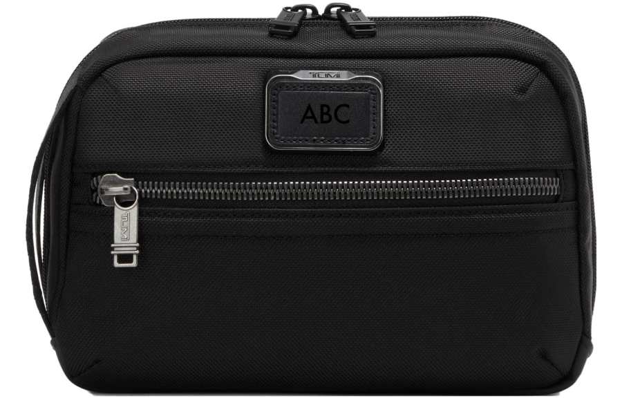 TUMI Baller Nylon Travel Bag Travel Organizers Unisex Black