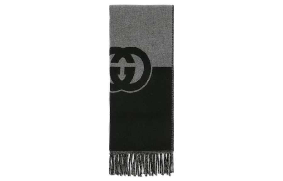 GUCCI Gucci Interlocking G Intarsia Scarf
