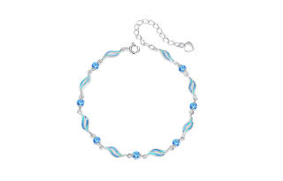 YINCHIE Synthetic Cubic Zirconia Alloy Bracelets Women's