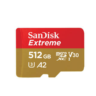 SanDisk 512GB TF Card MicroSD Memory Card U3 V30 4K A2 Compatible With Action Camera And Drone Memory Card