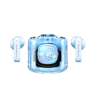 Sanrio EJ 118 Half In Ear Paired Earrings With LED Light True Wireless Passive Noise Cancellation Bluetooth Headset