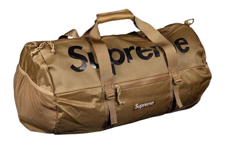 Supreme Supreme Nylon Luggage Bag, Handbag, Travel Bag Unisex Tan