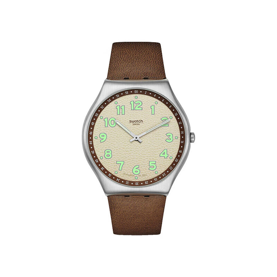 SWATCH SWATCH Unisex Beige Watch SS07S135