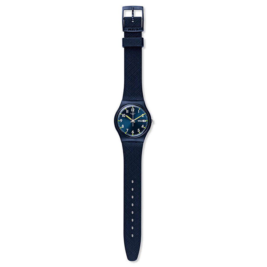 SWATCH SWATCH Unisex 34mm Blue Watch SO28N702