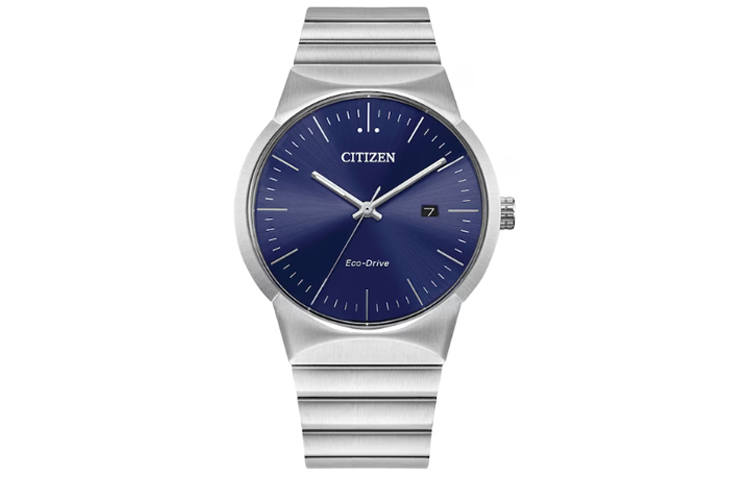 CITIZEN Splash Resistant Light Powered Quartz Movement Stainless Steel Strap Watch Men's Watches