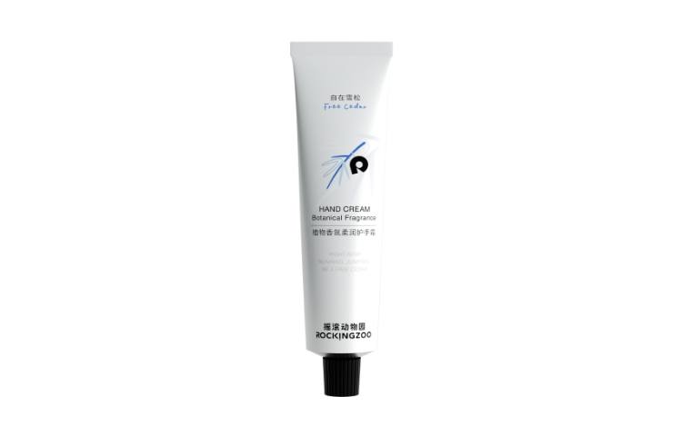 ROCKINGZOO Plant Fragrance Hand Cream 75ml Non Stick Skin Long Lasting Fragrance Potpourri