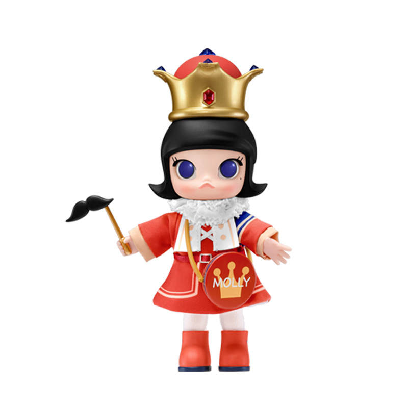 POP MART Molly Hu Tao Clamp Action Doll Trendy Figures 13cm