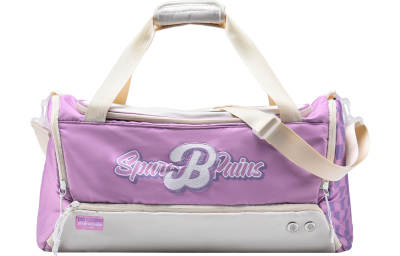 8atheist Polyester Basketball Bag, Crossbody Bag, Handbag Large Unisex Beige Pink
