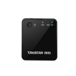 TAKSTAR Recording Device, Microphone With Live Streaming, Bee Noise Cancellation Wireless Microphone Lapel Style
