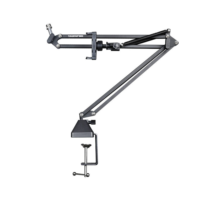 TAKSTAR Phone Stands Cell Phones Arm Stands Desktop Tabletop Hosting Live Streaming Shockproof Cushioning Microphone